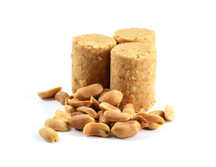 Pacoca, Brazilian peanut candy eaten during Festa Junina, 