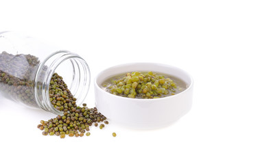 Green beans, boiled in brown sugar