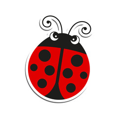 Obraz premium Vector Illustration of a Ladybug