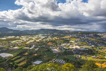 Fototapeta premium Da Lat Cableway Vietnam