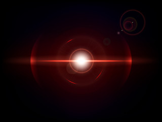 Red space explosion, cosmos burst