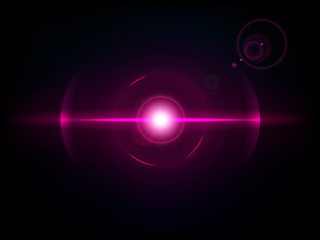 Magenta space explosion, cosmos burst