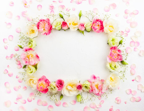 Fototapeta Flower frame