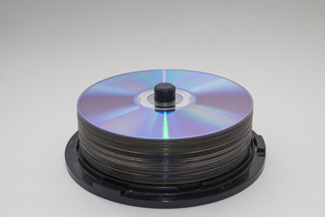 SD discs in the base of the stand.