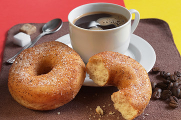 Coffee and donuts