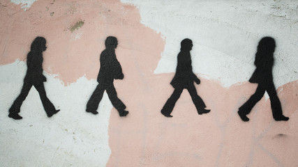Stencil Four Man