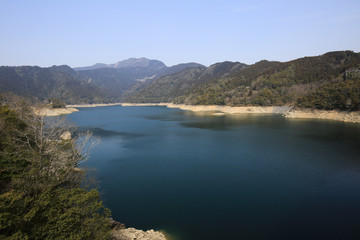 高知県本山町・土佐町　さめうら湖