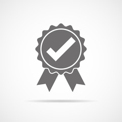 Approved icon. Vector illustration.