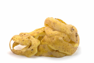Kartoffelschalen, Bioabfall