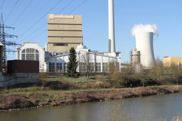 Kraftwerk im Saarland 