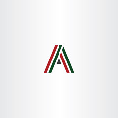 a font letter abc icon vector