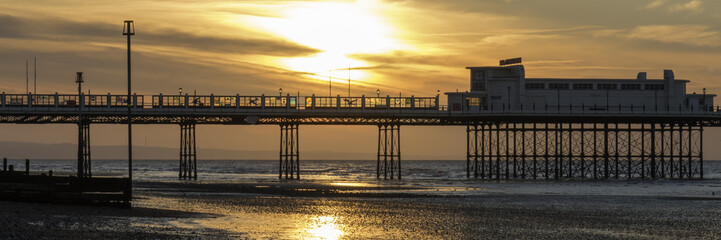 Fototapeta premium Worthing Pier - Panorama