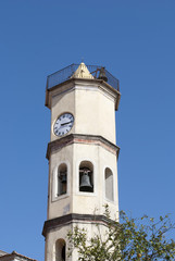 Obraz premium Bell tower Church Sapri