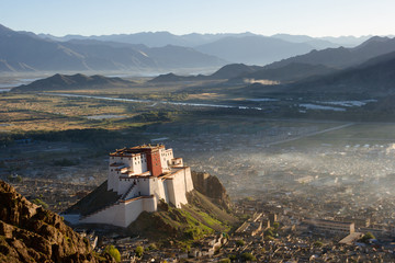 Palace of Panchen Lamas in Shigatse © yurybirukov