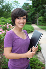 Fototapeta premium Female Latino student