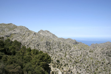 Mountains Serra de Tramuntana, Mallorca, Balearic Islands, Spain, Europe