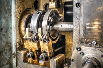 details of the machine in work