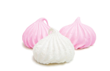 Meringue isolated