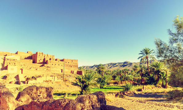 View on Kasbah des Caids by Tamnougalt