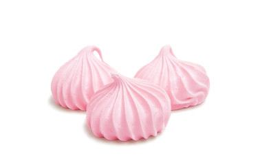 Meringue isolated