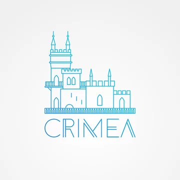 Vector linear symbol of Crimea
