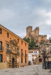 Fototapeta na wymiar Castle of Almansa, Spain