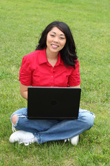 Female Asian college student series