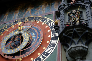 Zytglogge Uhr in Bern (Schweiz)