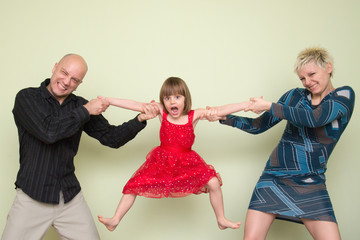 Fight over child 