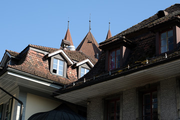 Dächer in Thun