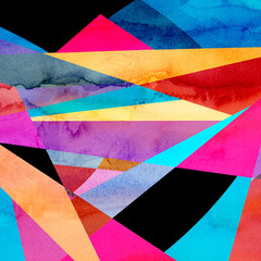 Fototapeta premium Abstract watercolor background
