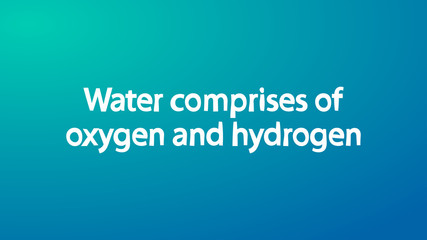 Abstract blur background with interesting facts text