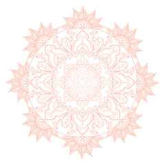 Flower Mandalas. Vintage decorative elements. Oriental pattern, vector illustration. Islam, Arabic, Indian, turkish, pakistan, chinese, ottoman motifs
