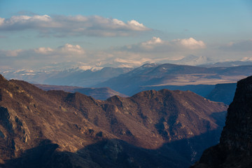 Beautiful mountain landscape with canyon, Armenia