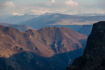 Fototapeta na wymiar Beautiful mountain landscape with canyon, Armenia