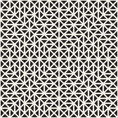 Geometric Ethnic Background with Symmetric Lines Lattice. Vector Abstract Seamless Pattern.