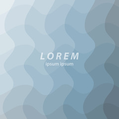 blue abstract background. wavy shapes