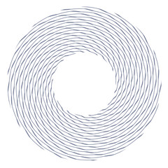 Circle design element.
