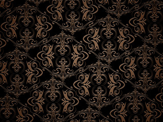 Baroque style background