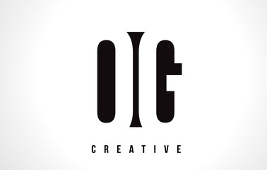 QG Q G White Letter Logo Design with Black Square.