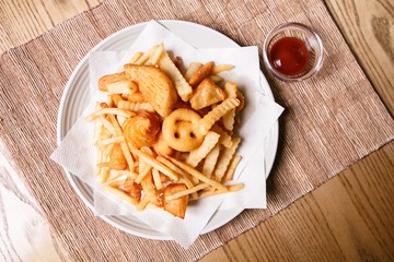 mix French fries 감자튀김 안주