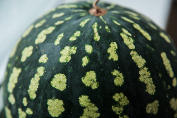 Close up shot of homemade watermelon.