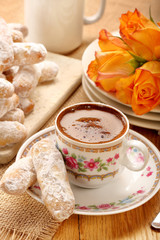 Alfajores traditional Spanish cookies