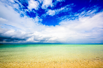 Hatenohama Beach in Okinawa