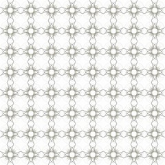 Seamless texture with 3D rendering abstract fractal gray pattern