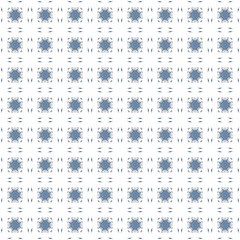 Seamless texture with 3D rendering abstract fractal blue pattern