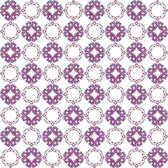 Seamless texture with 3D rendering abstract fractal purple pattern