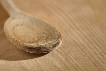 wood kitchen spoon