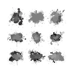  ink splashing element set