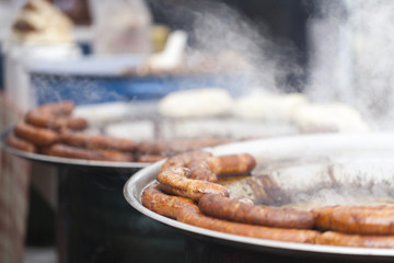 Home made smoked sausage